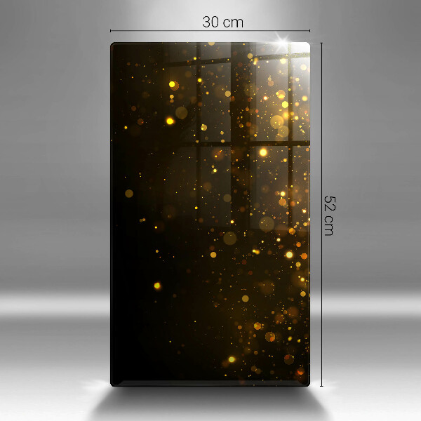 Schutz für induktionskochfeld Goldglitter