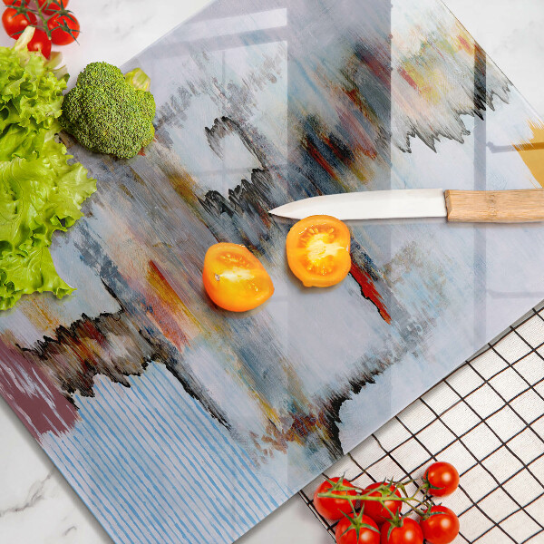 Herd abdeckplatte Abstraktionsfarben