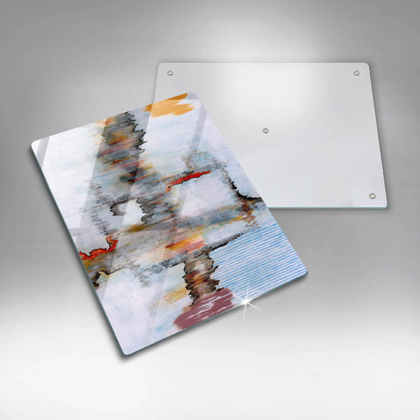 Herd abdeckplatte Abstraktionsfarben