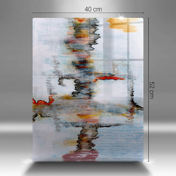 Herd abdeckplatte Abstraktionsfarben