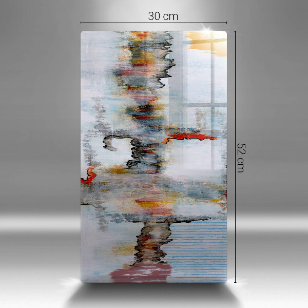 Herd abdeckplatte Abstraktionsfarben