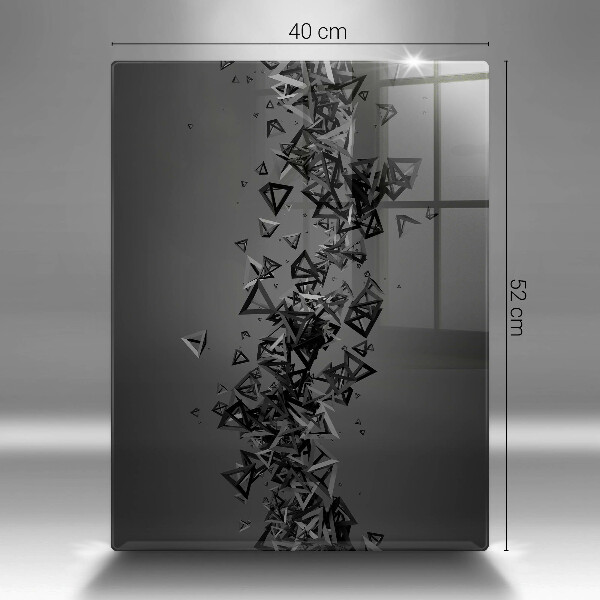 Herd abdeckplatte Abstrakte 3D-Formen