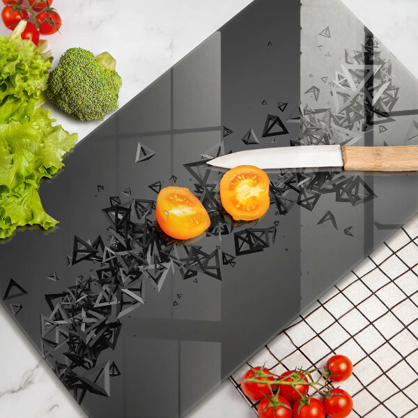 Herd abdeckplatte Abstrakte 3D-Formen