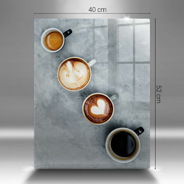 Herd abdeckplatte Küche - Kaffeetassen