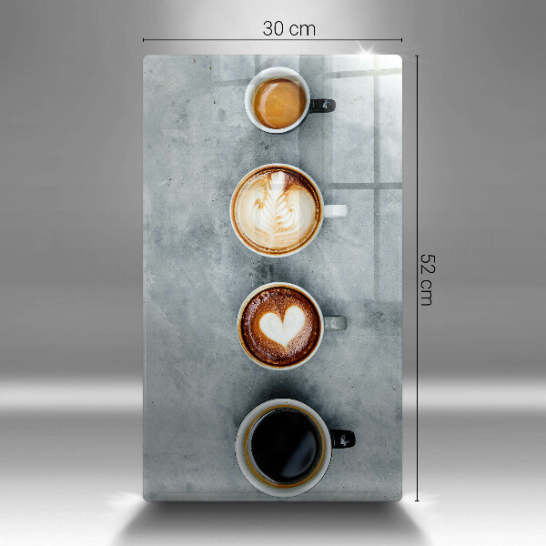 Herd abdeckplatte Küche - Kaffeetassen