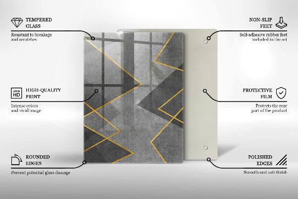 Herd abdeckplatte Scharfe Formen