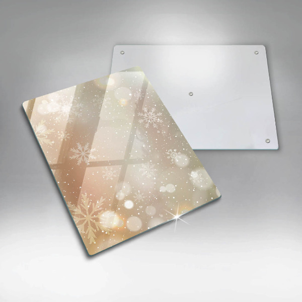 Herd schutzplatte Schneeflocken