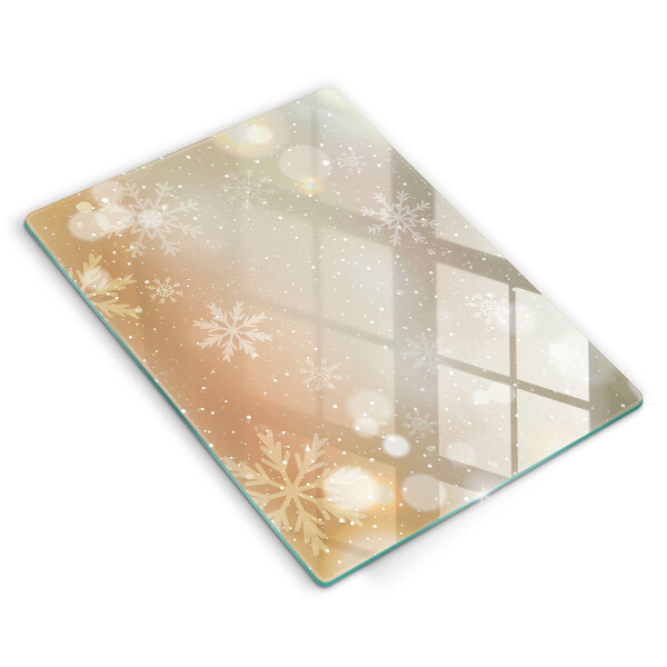 Herd schutzplatte Schneeflocken