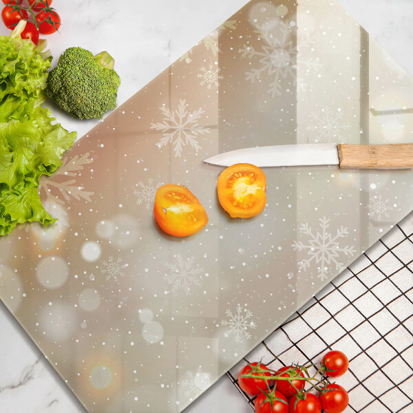 Herd schutzplatte Schneeflocken