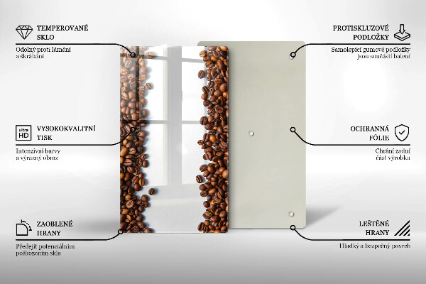 Herd schutzplatte Kaffeebohnen