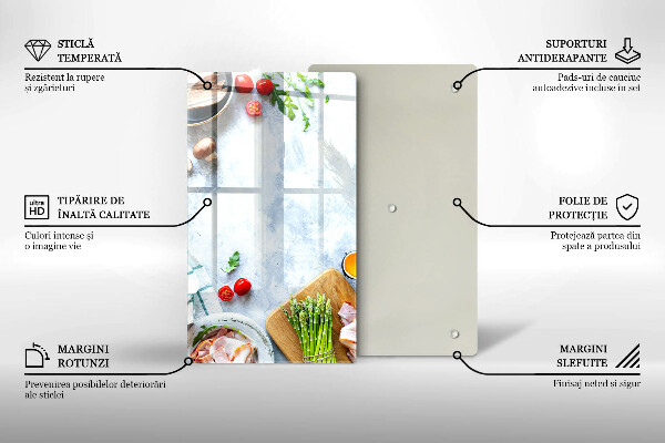 Herd schutzplatte Zutaten in der Küche