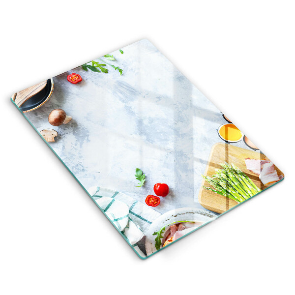 Herd schutzplatte Zutaten in der Küche