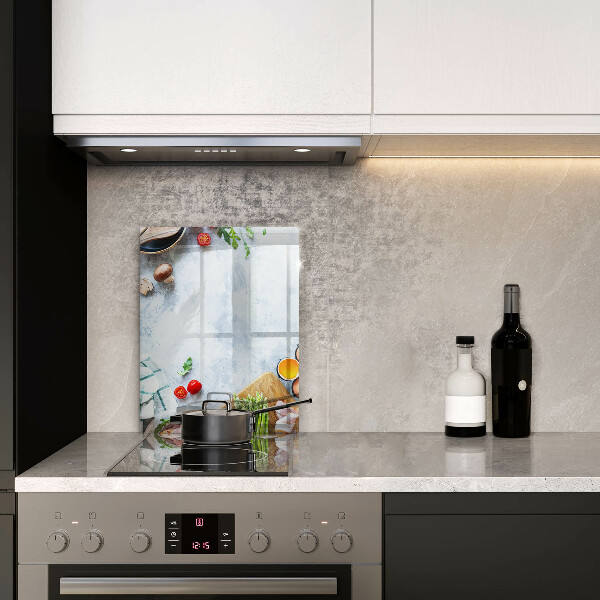 Herd schutzplatte Zutaten in der Küche