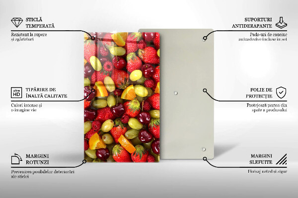 Abdeckung induktionskochfeld Sommerfrüchte