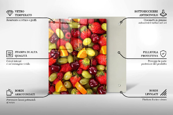 Abdeckung induktionskochfeld Sommerfrüchte