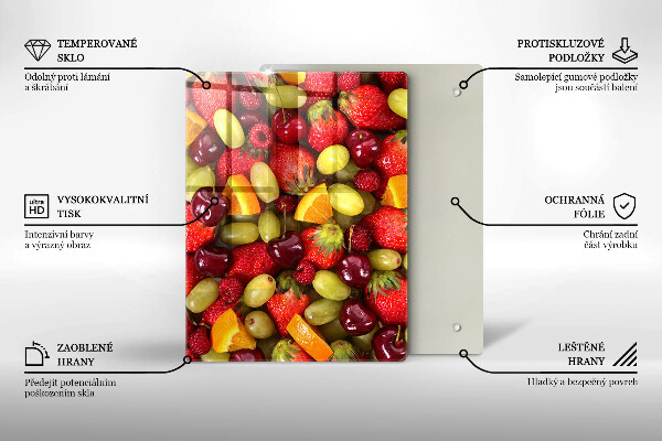 Abdeckung induktionskochfeld Sommerfrüchte