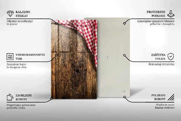 Abdeckung induktionskochfeld Holztisch