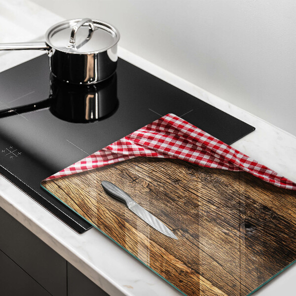 Abdeckung induktionskochfeld Holztisch