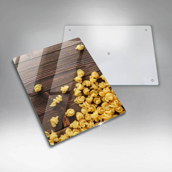 Abdeckung induktionskochfeld Nudeln auf dem Tisch