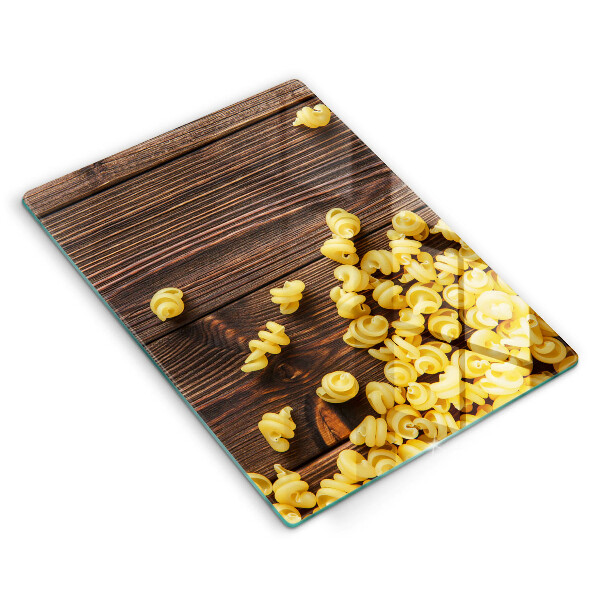 Abdeckung induktionskochfeld Nudeln auf dem Tisch