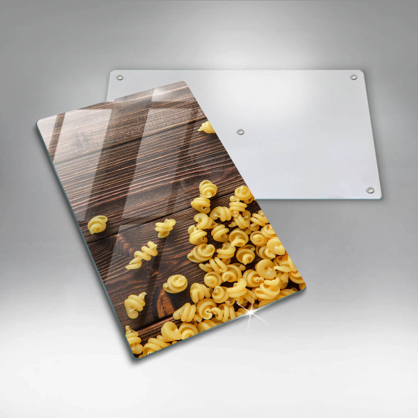 Abdeckung induktionskochfeld Nudeln auf dem Tisch