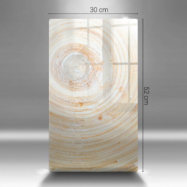 Abdeckung induktionskochfeld Holzstruktur