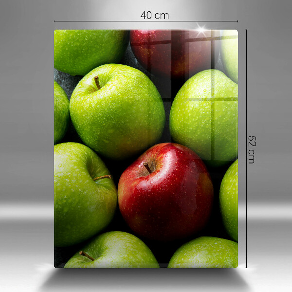 Abdeckung induktionskochfeld Saftige Äpfel