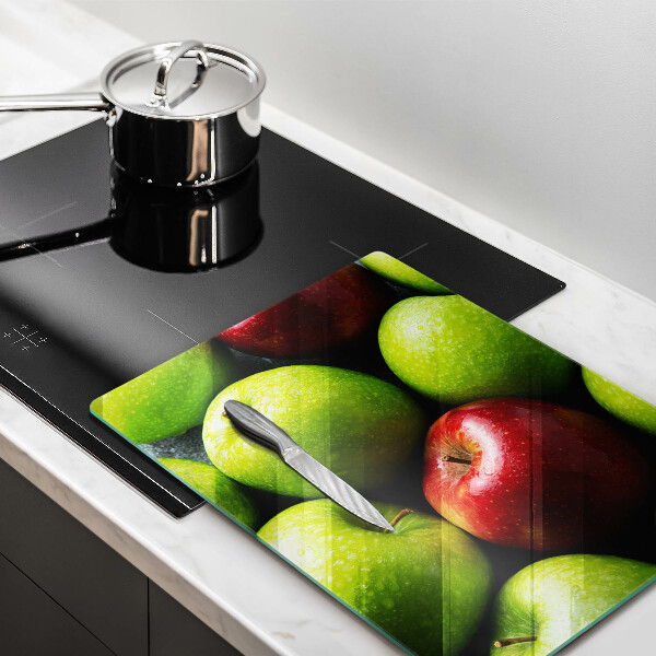 Abdeckung induktionskochfeld Saftige Äpfel
