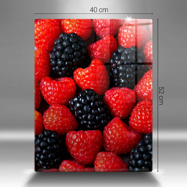 Abdeckung induktionskochfeld Himbeeren und Brombeeren