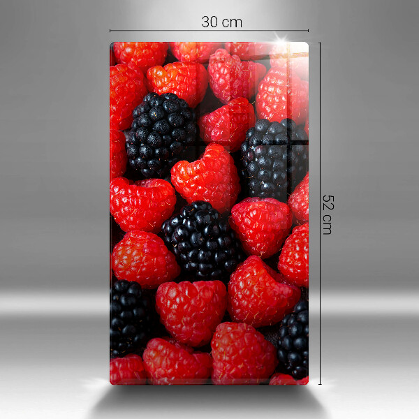 Abdeckung induktionskochfeld Himbeeren und Brombeeren