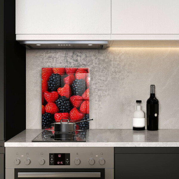 Abdeckung induktionskochfeld Himbeeren und Brombeeren