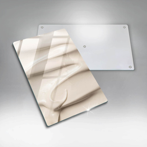 Abdeckung induktionskochfeld Cremiges Eis