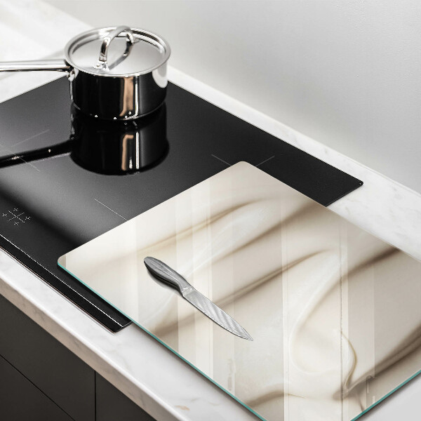 Abdeckung induktionskochfeld Cremiges Eis