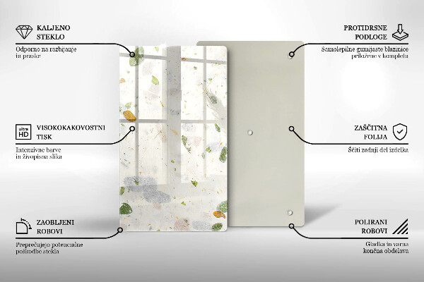 Abdeckung induktionskochfeld Fallende Blätter