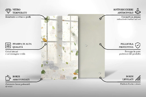 Abdeckung induktionskochfeld Fallende Blätter