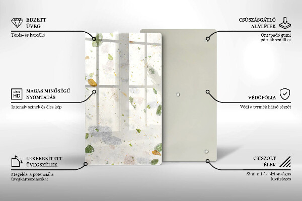 Abdeckung induktionskochfeld Fallende Blätter