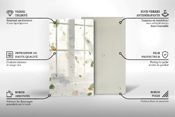 Abdeckung induktionskochfeld Fallende Blätter