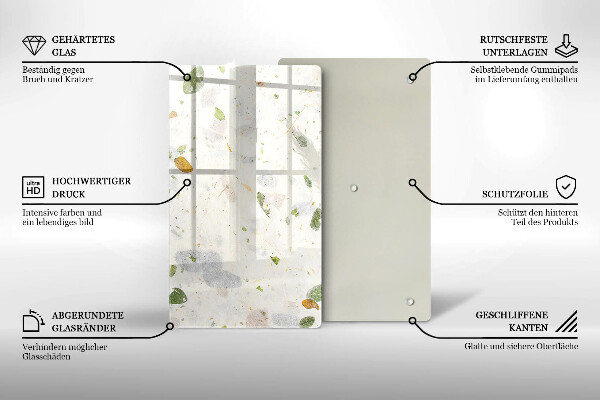 Abdeckung induktionskochfeld Fallende Blätter