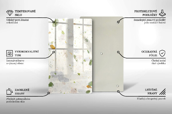 Abdeckung induktionskochfeld Fallende Blätter