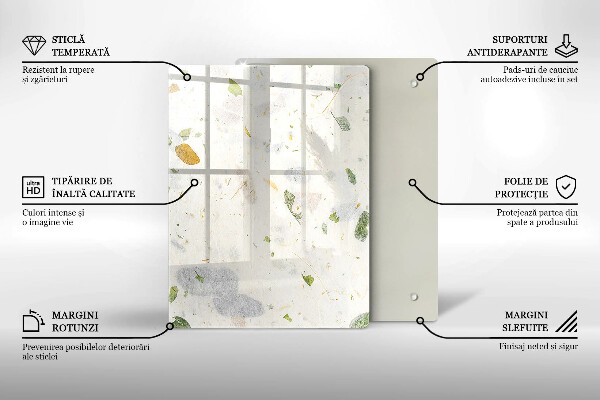 Abdeckung induktionskochfeld Fallende Blätter