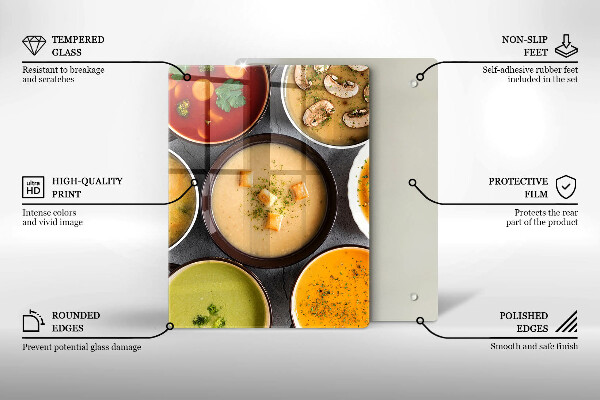 Abdeckung induktionskochfeld Bunte Suppen