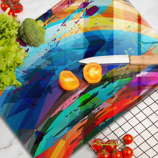 Herd abdeckplatte Bunte Farbflecken