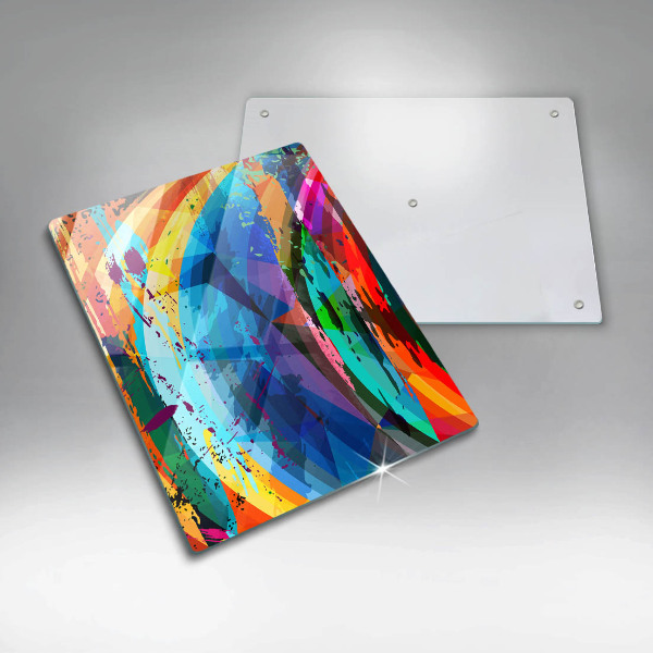 Herd abdeckplatte Bunte Farbflecken