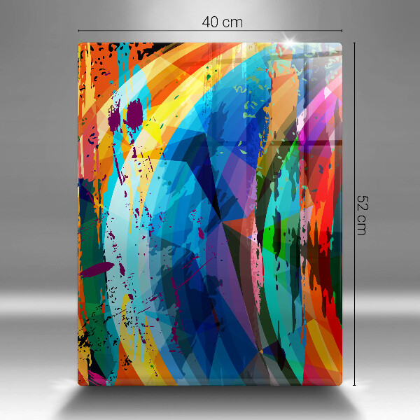 Herd abdeckplatte Bunte Farbflecken