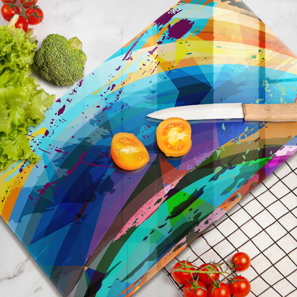 Herd abdeckplatte Bunte Farbflecken