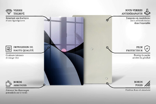 Herd abdeckplatte Abstrakte Formen