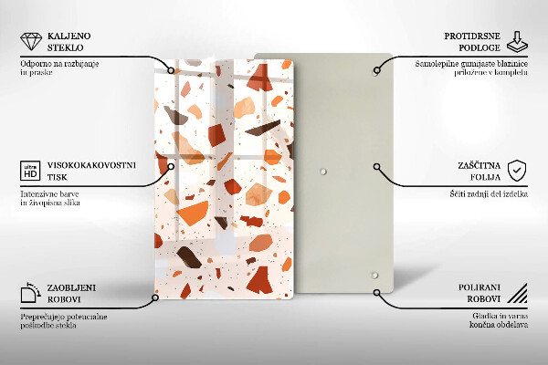 Herd abdeckplatte Dekoratives Steinzeug