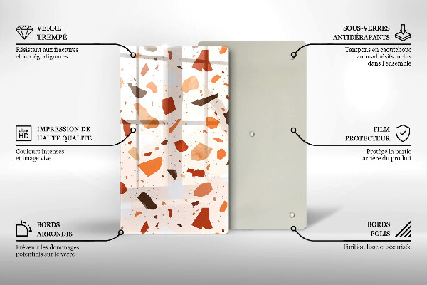 Herd abdeckplatte Dekoratives Steinzeug