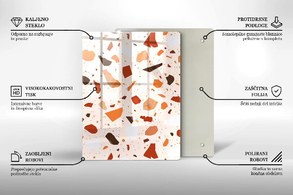 Herd abdeckplatte Dekoratives Steinzeug