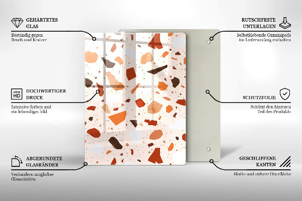 Herd abdeckplatte Dekoratives Steinzeug